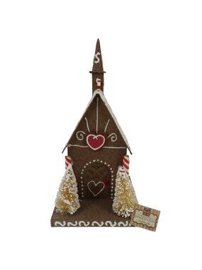 Bethany Lowe Lee Walker Shepherd Gingerhaus Bottle Brush Tree Christmas House